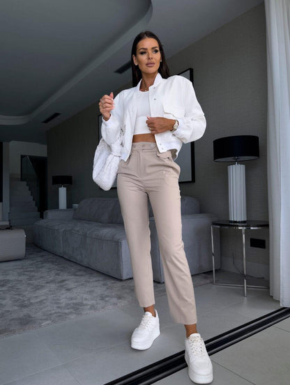 LeRoxy | Geribde Crop Top voor Dames | Trendy en Comfortabel | Perfect voor Lente en Zomer