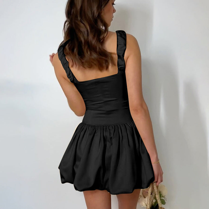 LeRoxy | Ballonrok Mini Jurk | Elegante Damesjurk voor Feest & Casual
