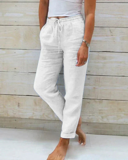 LeRoxy | Elegante Linnen Broeken voor Dames | Comfort en Stijl