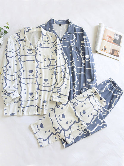LeRoxy | Katoenen Pyjama Set | Comfortabel & Ademend voor Gezellige Avonden