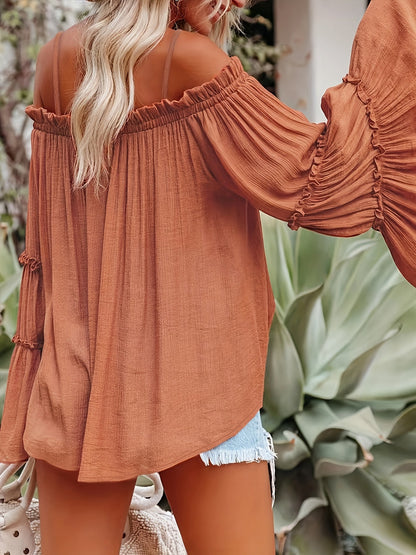 LeRoxy | Top met Ruches | Stijlvolle Lente & Zomer Mode voor Dames