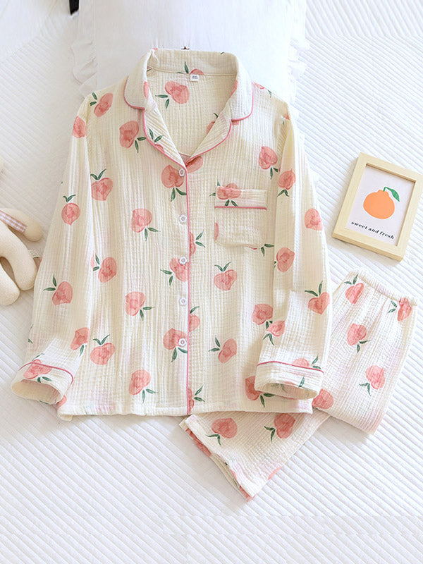 LeRoxy | Katoenen Pyjama Set | Stijlvol, Fris & Comfortabel Nachtmode