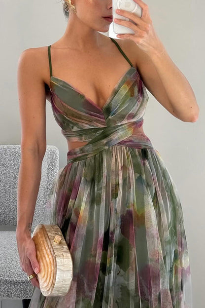 LeRoxy |  Maxi Jurk met Bloemenpatroon | Vrouwelijke Lange Zomerjurk