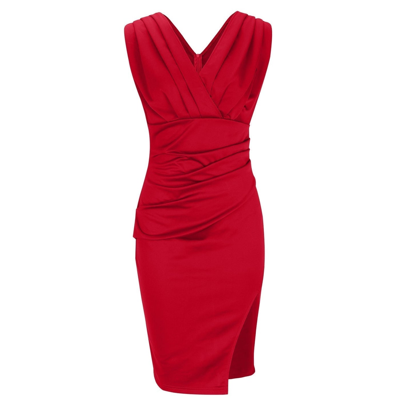 LeRoxy | Flatterende Zomerjurk voor Dames | V-Hals en Elegante Split