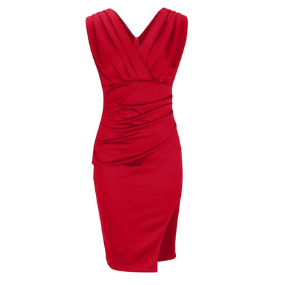 LeRoxy | Flatterende Zomerjurk voor Dames | V-Hals en Elegante Split