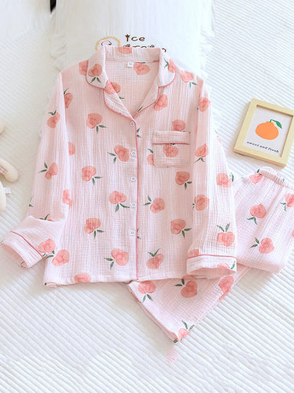 LeRoxy | Katoenen Pyjama Set | Stijlvol, Fris & Comfortabel Nachtmode