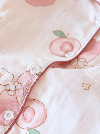 LeRoxy | Luxe Dames Pyjama Set van Katoen | Comfortabele Nachtkleding