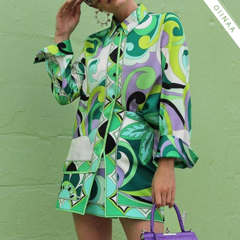 LeRoxy | Stijlvolle NIMA Bloemen Jurk | Trendy en Comfortabel voor Elke Gelegenheid