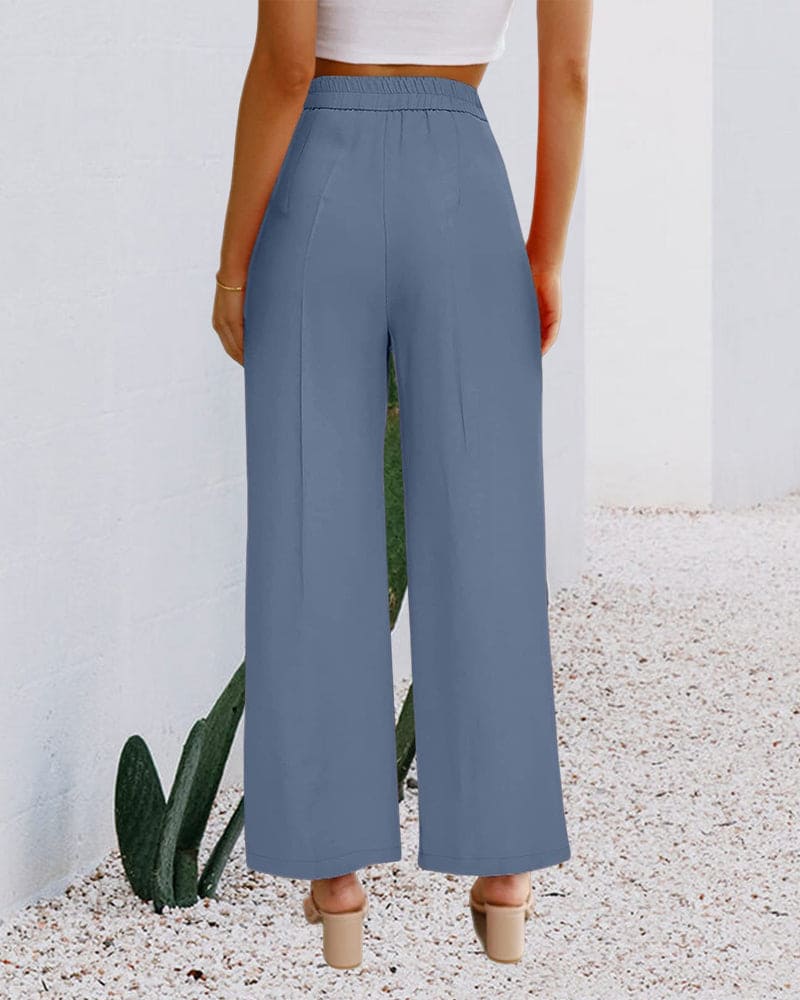 LeRoxy | Broek met Hoge Taille | Stijlvolle en Comfortabele Mode voor Elke Gelegenheid
