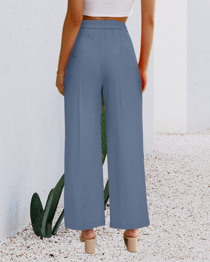 LeRoxy | Broek met Hoge Taille | Stijlvolle en Comfortabele Mode voor Elke Gelegenheid