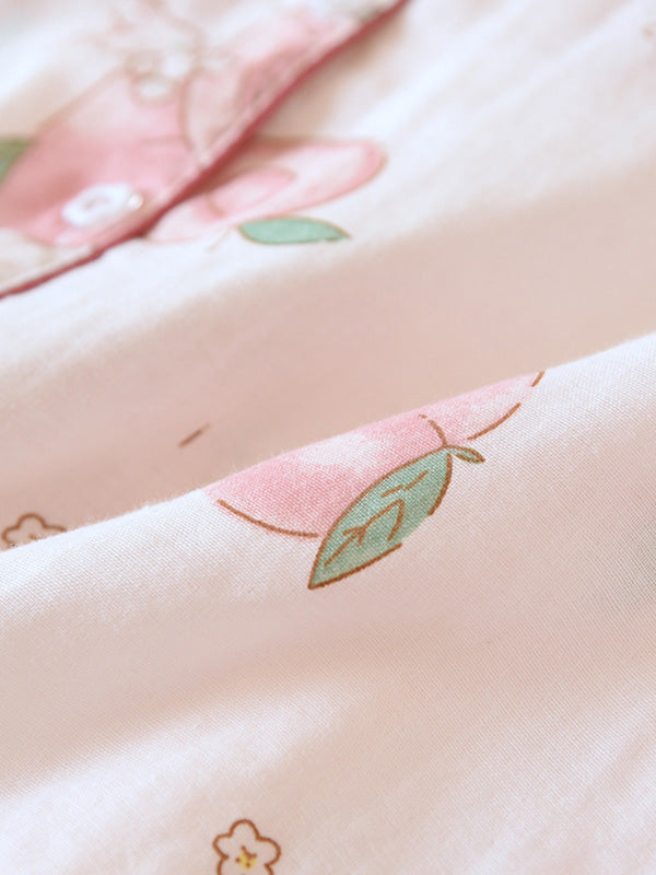 LeRoxy | Luxe Dames Pyjama Set van Katoen | Comfortabele Nachtkleding
