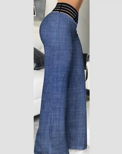 LeRoxy | Chic Hoge Taille Elegante Damesbroek | Comfortabele Pasvorm & Stijlvol Design