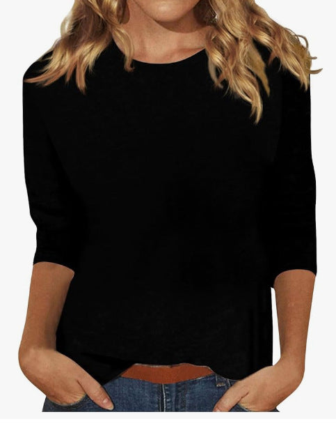 LeRoxy | Dames Blouse | Zachte Ademende Katoenmix, Relaxed Silhouet, Herfststijl