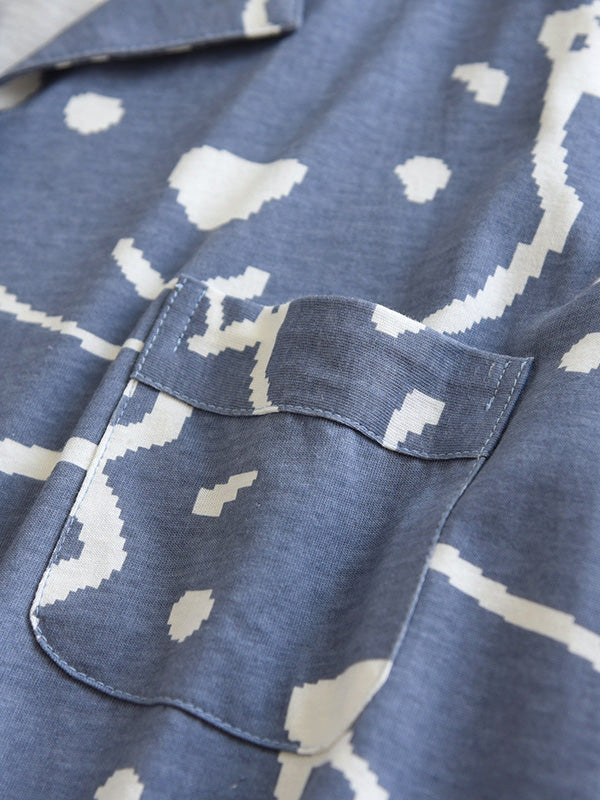 LeRoxy | Katoenen Pyjama Set | Comfortabel & Ademend voor Gezellige Avonden