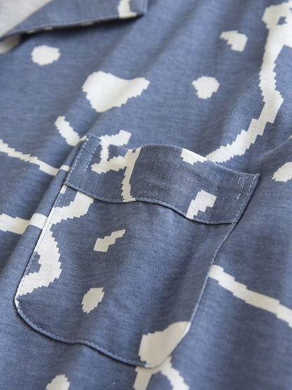 LeRoxy | Katoenen Pyjama Set | Comfortabel & Ademend voor Gezellige Avonden