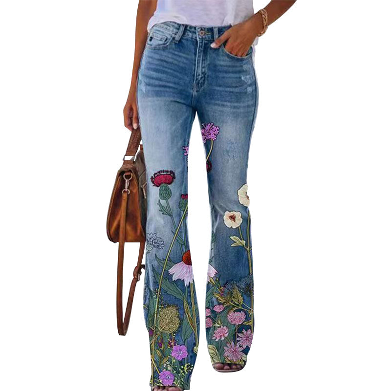 LeRoxy | Flare | jeans met 4 knopen