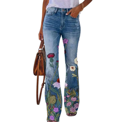 LeRoxy | Flare | jeans met 4 knopen