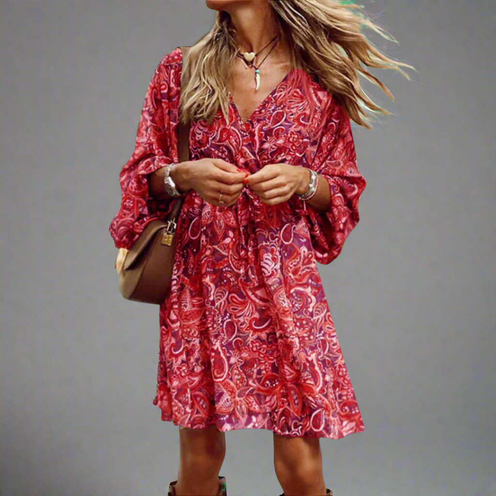 LeRoxy | Elegante florale dames zomerjurk | Luchtig & stijlvol