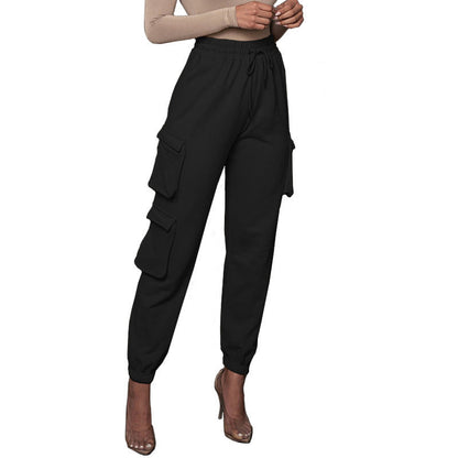 LeRoxy | Dames Cargo Broek Hoge Taille | Stretchmix, Relaxte Pasvorm, Zakjes
