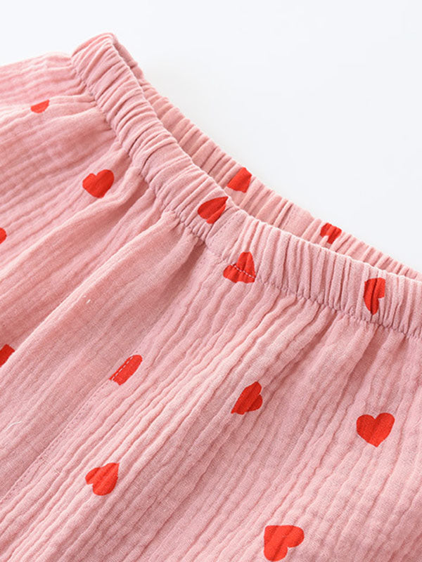 LeRoxy | Dames Pyjama Set van Katoen met Lange Mouwen | Luxe Ontwerp | Comfortabele Nachtkleding