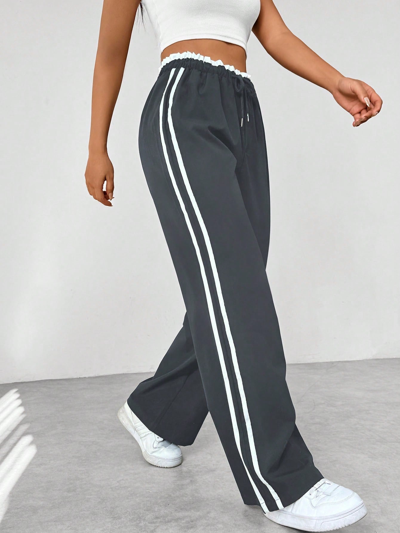 LeRoxy | Trend Sportieve Wide-Leg Broek Dames | Comfortabel & Modieus
