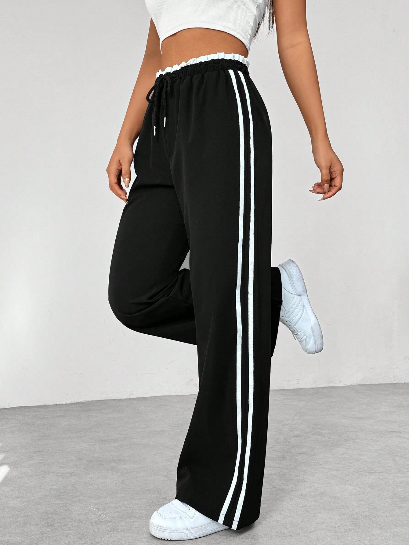 LeRoxy | Trend Sportieve Wide-Leg Broek Dames | Comfortabel & Modieus
