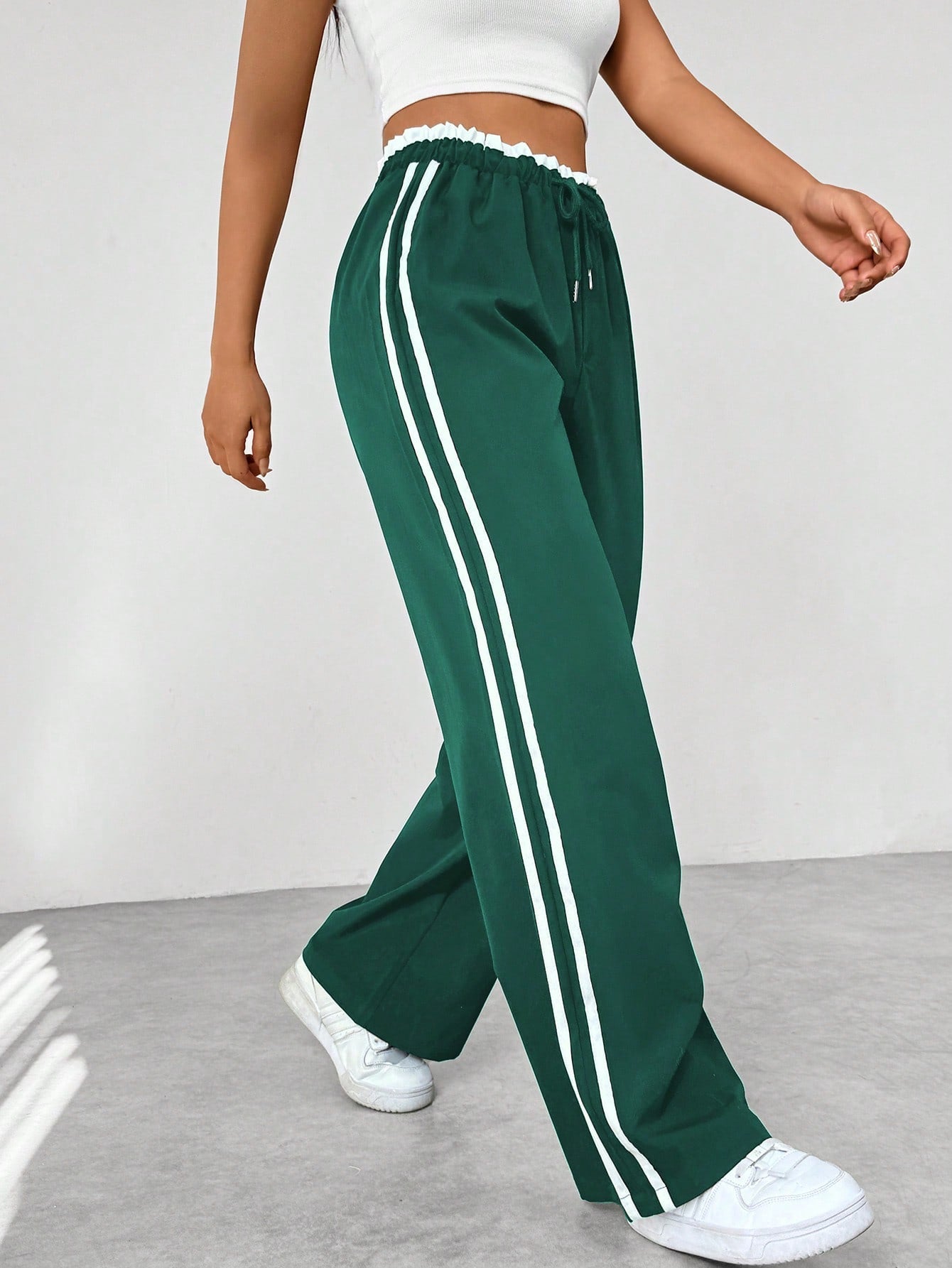 LeRoxy | Trend Sportieve Wide-Leg Broek Dames | Comfortabel & Modieus