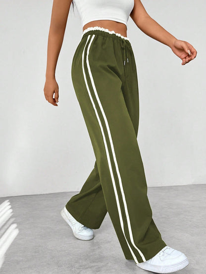 LeRoxy | Trend Sportieve Wide-Leg Broek Dames | Comfortabel & Modieus
