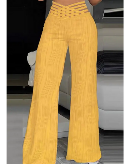 LeRoxy | Chic Hoge Taille Elegante Damesbroek | Comfortabele Pasvorm & Stijlvol Design