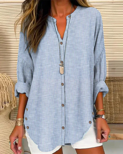 LeRoxy | Casual Blouse | Stijlvolle Lange Mouwen Damesblouse | Comfort & Elegantie