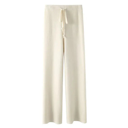 LeRoxy Hoge Taille Broek – Warme & Stijlvolle Damesbroek