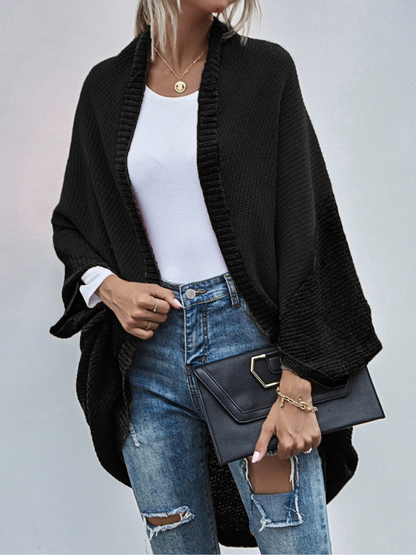 LeRoxy | Oversized Cardigan met Vleermuismouwen | Comfortabele Gebreide Damestrui
