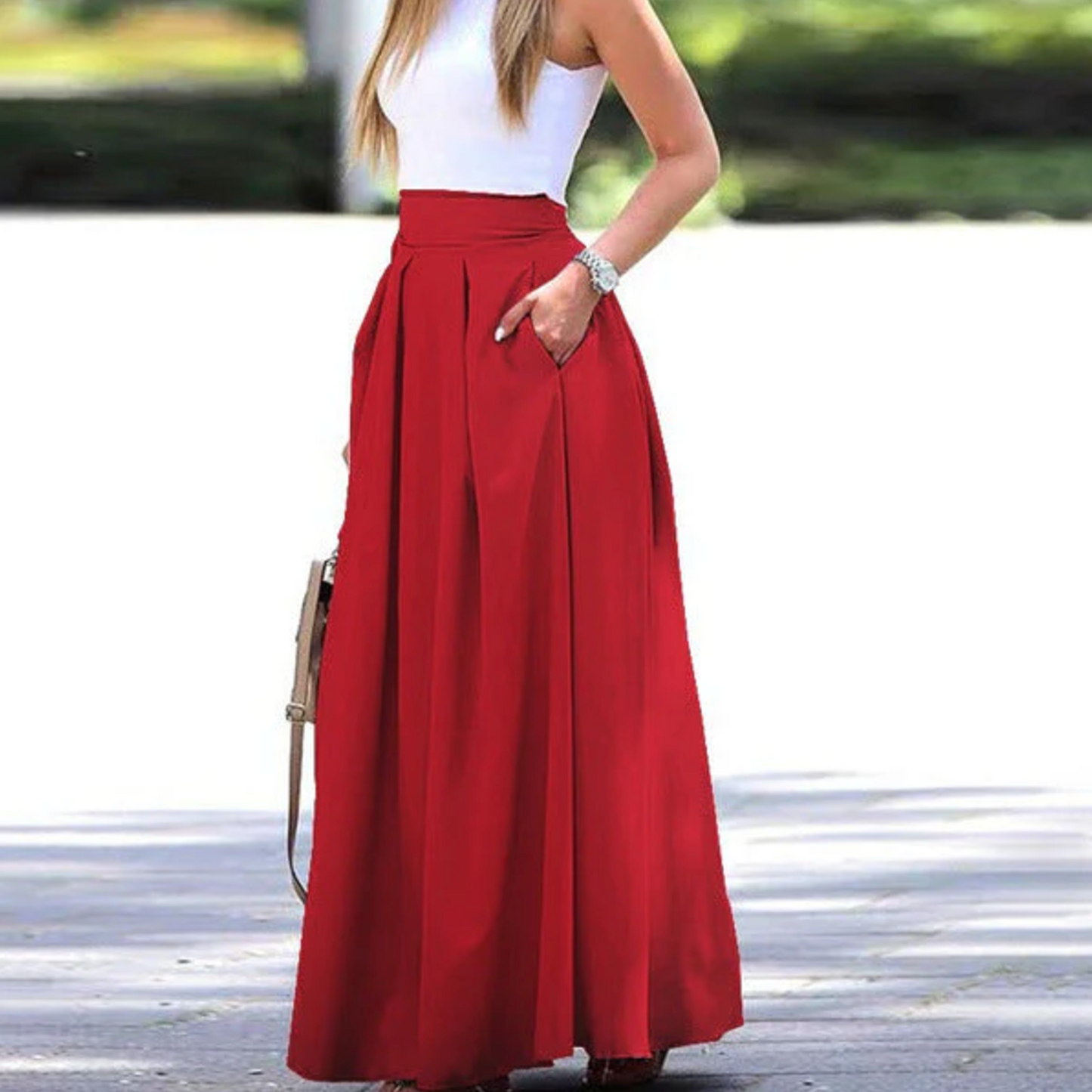 LeRoxy | Maxi Rok | Elegante Lange Damesrok voor Stijlvolle Outfits