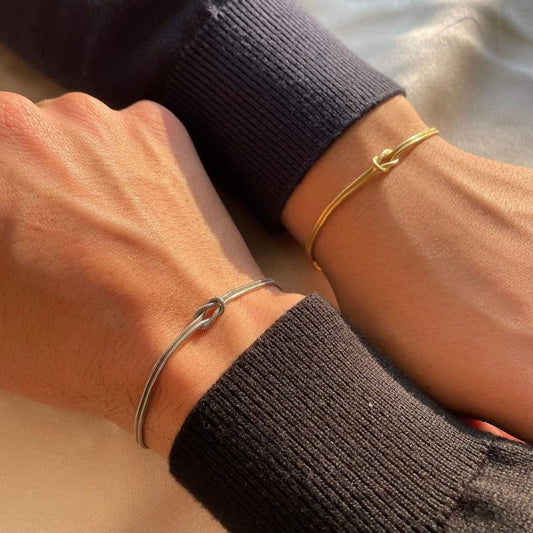 LeRoxy | Minimalistische Knoop Armband | Handgemaakte Unisex Armband van Touw