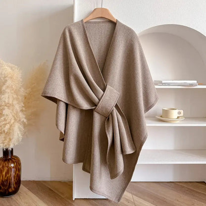 LeRoxy | Luxe winddichte damesjas met sjaal | Warme jas voor vrouwen