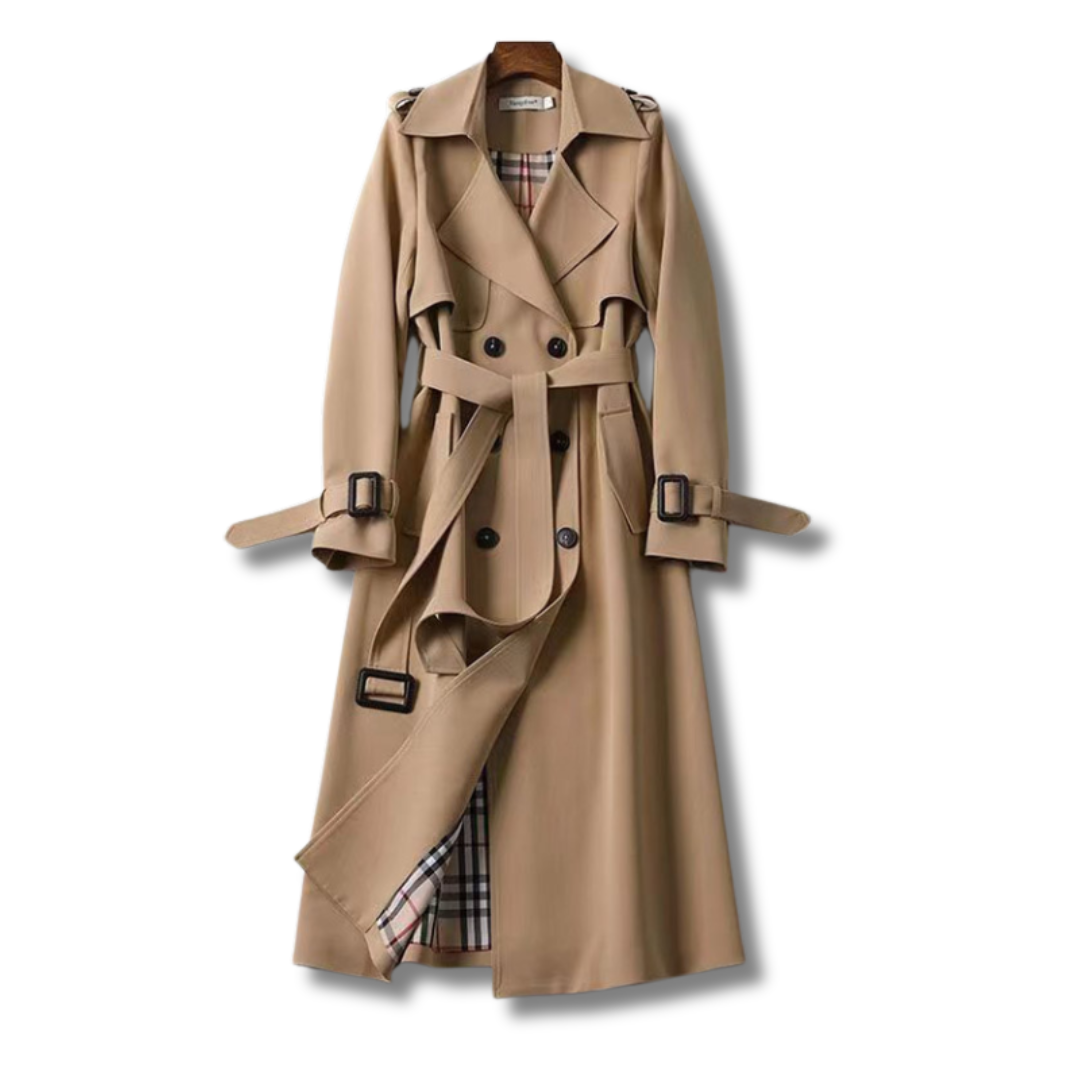 LeRoxy | Chique Lange Dames Trenchcoat voor Elk Seizoen | Stijlvolle Jas