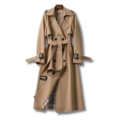 LeRoxy | Chique Lange Dames Trenchcoat voor Elk Seizoen | Stijlvolle Jas
