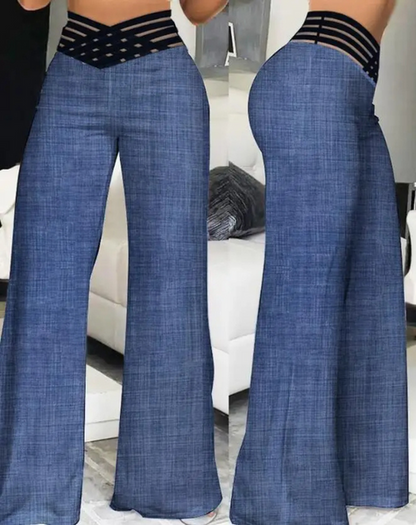 LeRoxy | Chic Hoge Taille Elegante Damesbroek | Comfortabele Pasvorm & Stijlvol Design