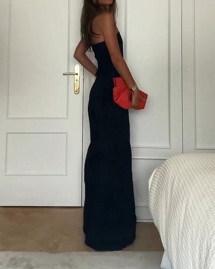 LeRoxy | Elegante Off-Shoulder Jumpsuit Dames | Stijlvolle Jumpsuit voor Feest & Casual