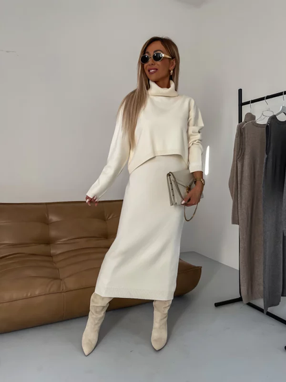 LeRoxy Elegante Warme Set | Stijlvolle en Comfortabele Kleding voor Koude Dagen
