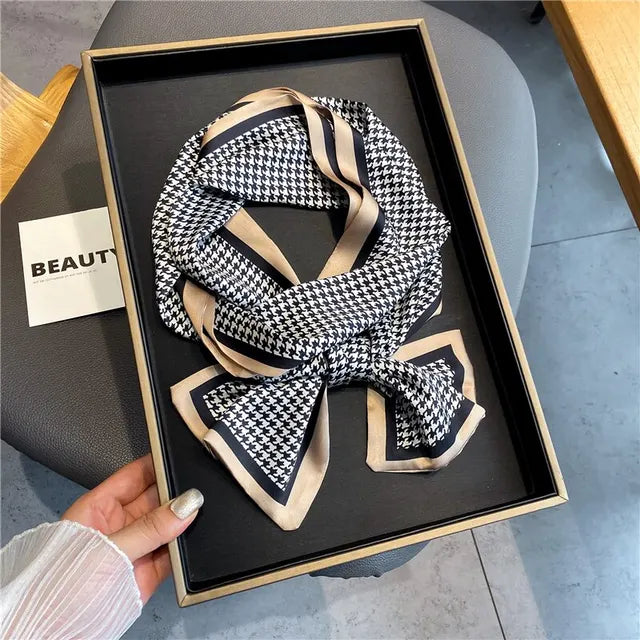LeRoxy | Luxe Zijden Dames Sjaal | Elegante Modeaccessoire