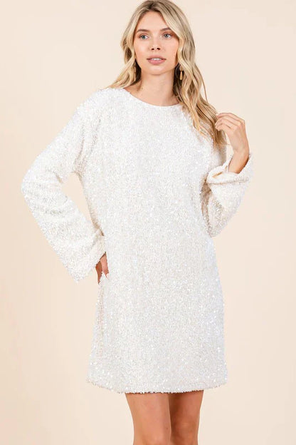 LeRoxy | Elegante Cocktailjurk met Glitters | Valentina | Stijlvolle Feestjurk