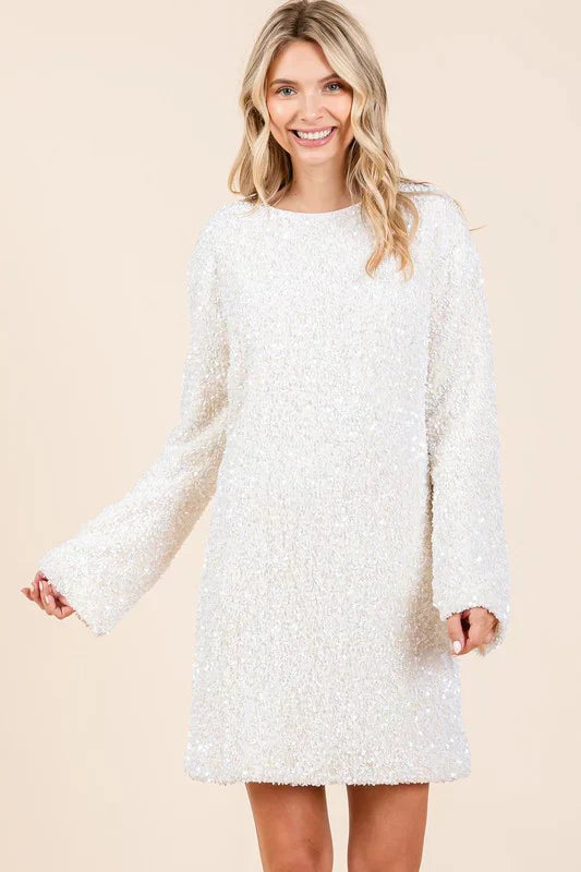 LeRoxy | Elegante Cocktailjurk met Glitters | Valentina | Stijlvolle Feestjurk