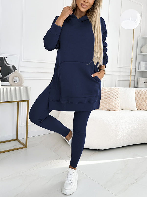 LeRoxy Elegante Hoodie en Legging Set | Comfortabele en Stijlvolle Mode voor Elke Gelegenheid