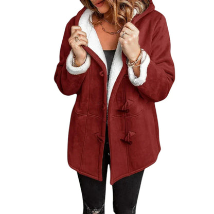 LeRoxy | Zachte Fleece Winterjas Dames | Warme, Comfortabele Damesjas