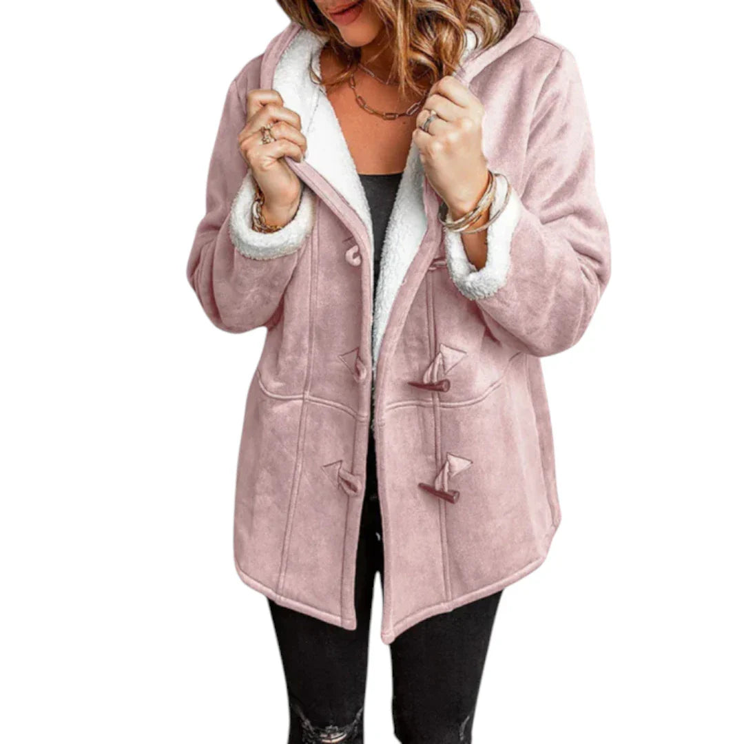 LeRoxy | Zachte Fleece Winterjas Dames | Warme, Comfortabele Damesjas