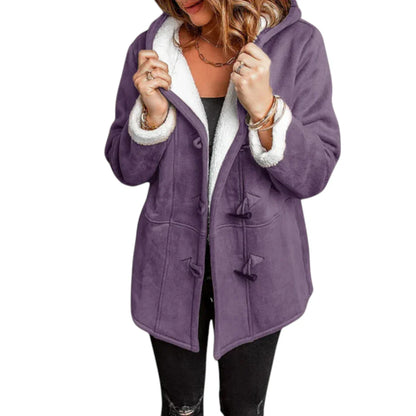 LeRoxy | Zachte Fleece Winterjas Dames | Warme, Comfortabele Damesjas