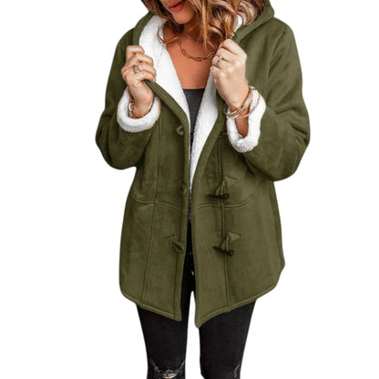 LeRoxy | Zachte Fleece Winterjas Dames | Warme, Comfortabele Damesjas