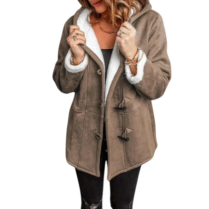 LeRoxy | Zachte Fleece Winterjas Dames | Warme, Comfortabele Damesjas