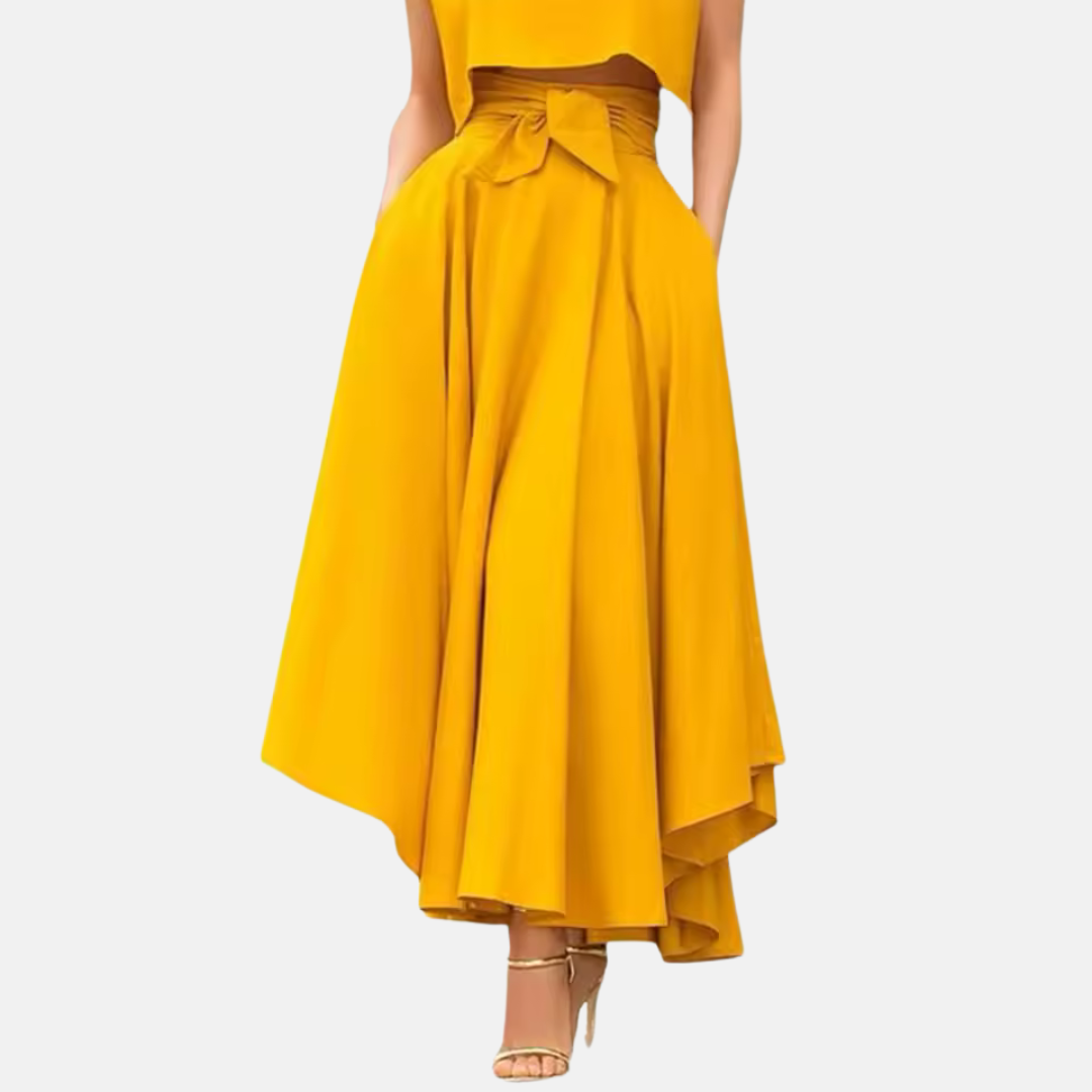 LeRoxy | Vloeiende Maxi Rok | Elegante Dames Maxirok voor een Tijdloze Look